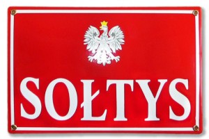 tablica-tabliczka-SOLTYS-emaliowana-20-x-30-GW